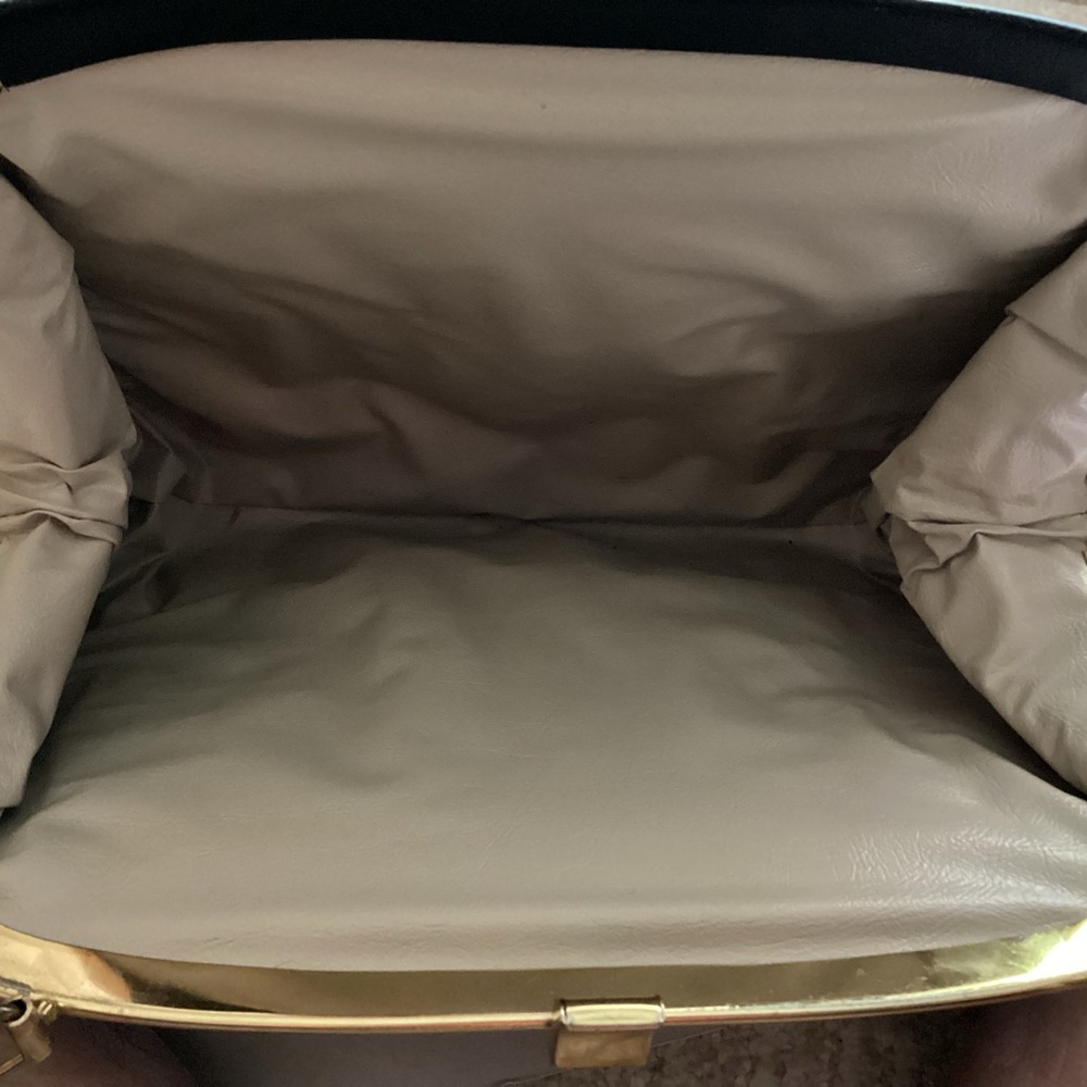 Vintage 1960's Tapestry Floral Handbag Needlepoint - Picture 8 of 10